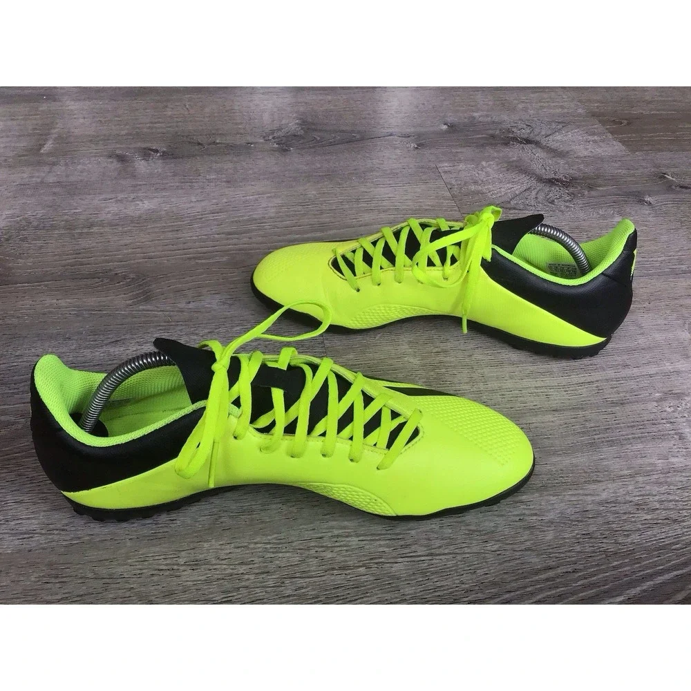 adidas X Tango 18.4 TF Green Black DB2479 Men's Indoor Turf Soccer Shoes Size 11